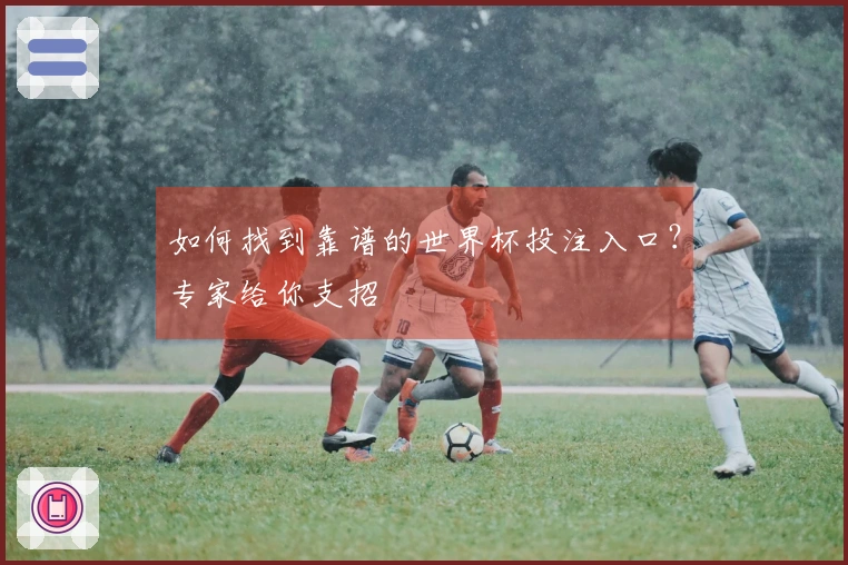 如何找到靠谱的世界杯投注入口？专家给你支招