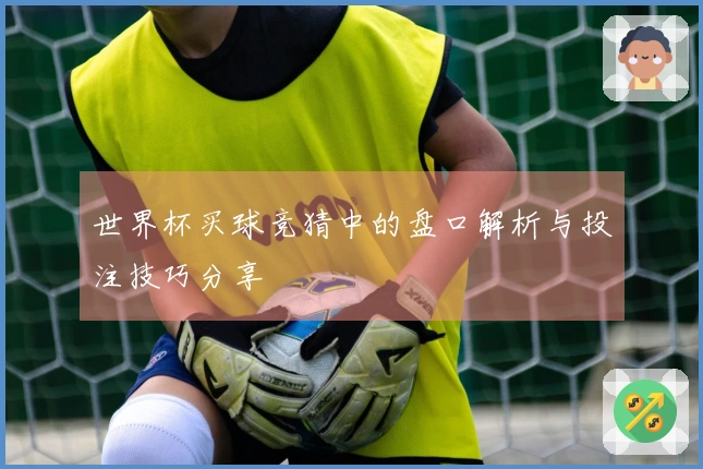 世界杯买球竞猜中的盘口解析与投注技巧分享